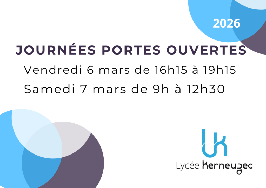 jpo 2026 BTS NDRC Lycée Kerneuzec