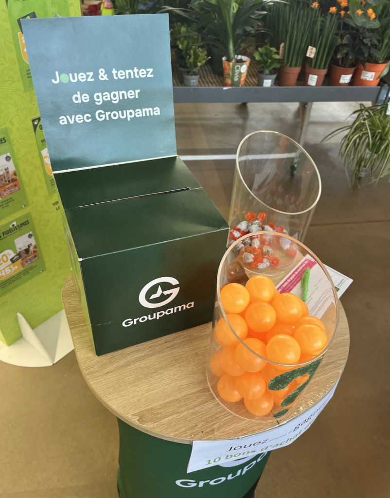 stage animation commerciale magasin vert quimperlé groupama
